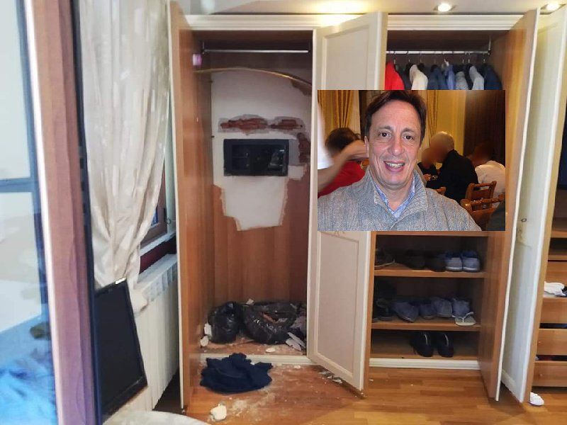 Sassari, svaligiata la villetta di Giuseppe Palopoli: “Ladri scappati con collane, anelli e orologi”