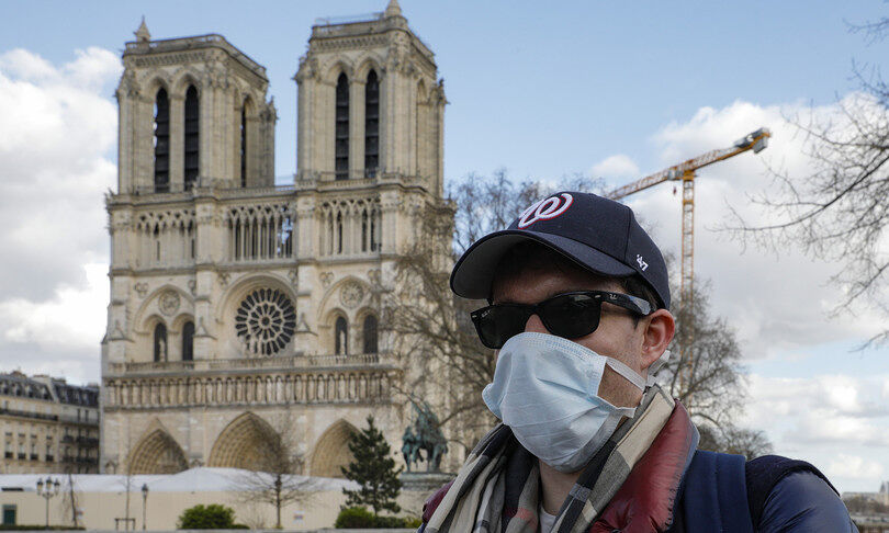 Metà della Francia è zona rossa a causa del Covid-19