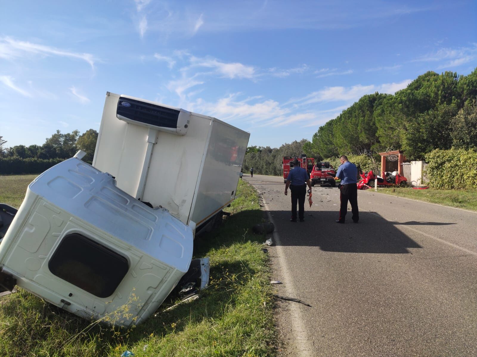 Drammatico scontro auto-camion a San Sperate, muore una donna