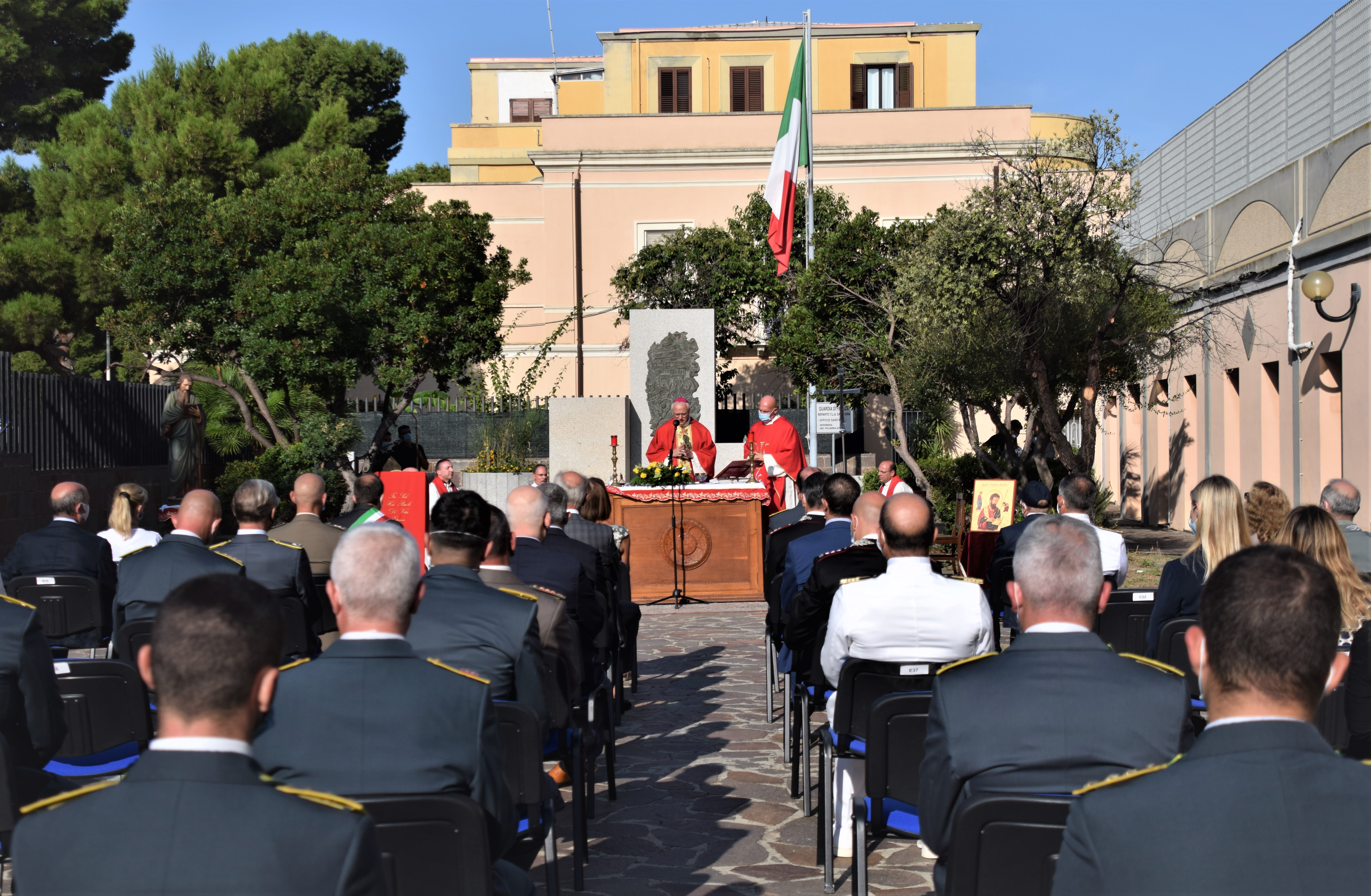 Cagliari, la Guardia di Finanza celebra il patrono San Matteo Evangelista