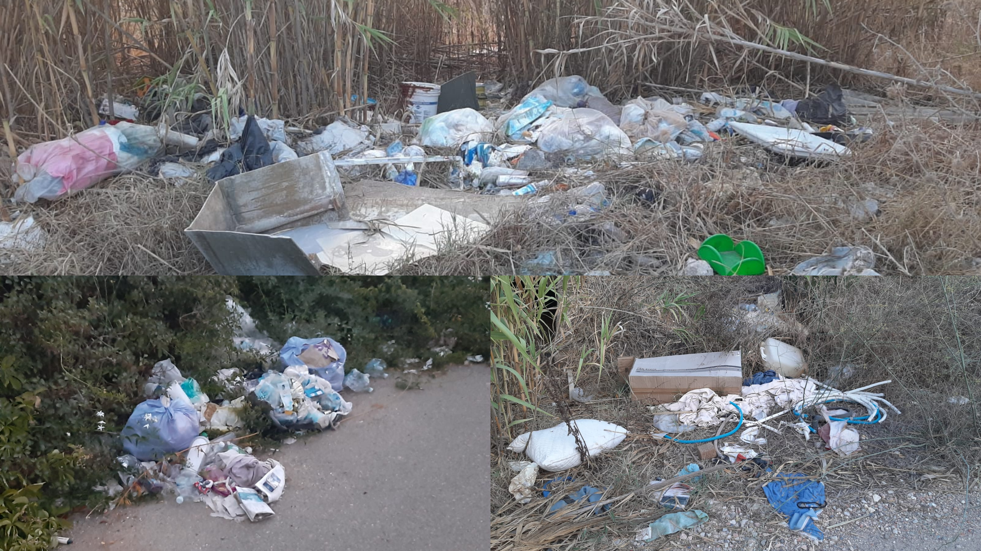 Discariche nell’agro di Assemini: “Serio rischio per il regolare deflusso delle acque meteoriche”
