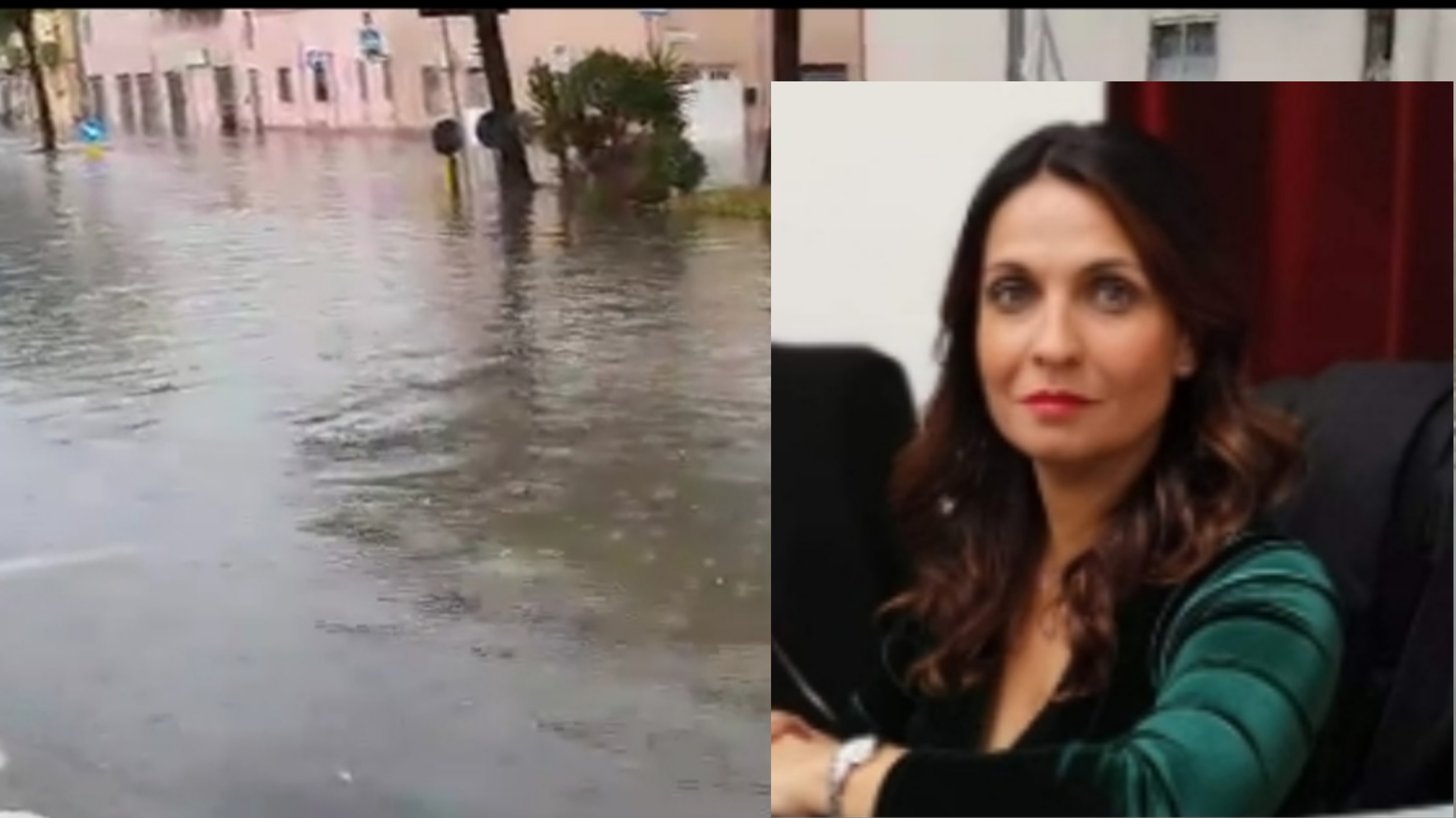 Monserrato, pioggia intensa e danni: molti cittadini aiutano a ripulire le strade