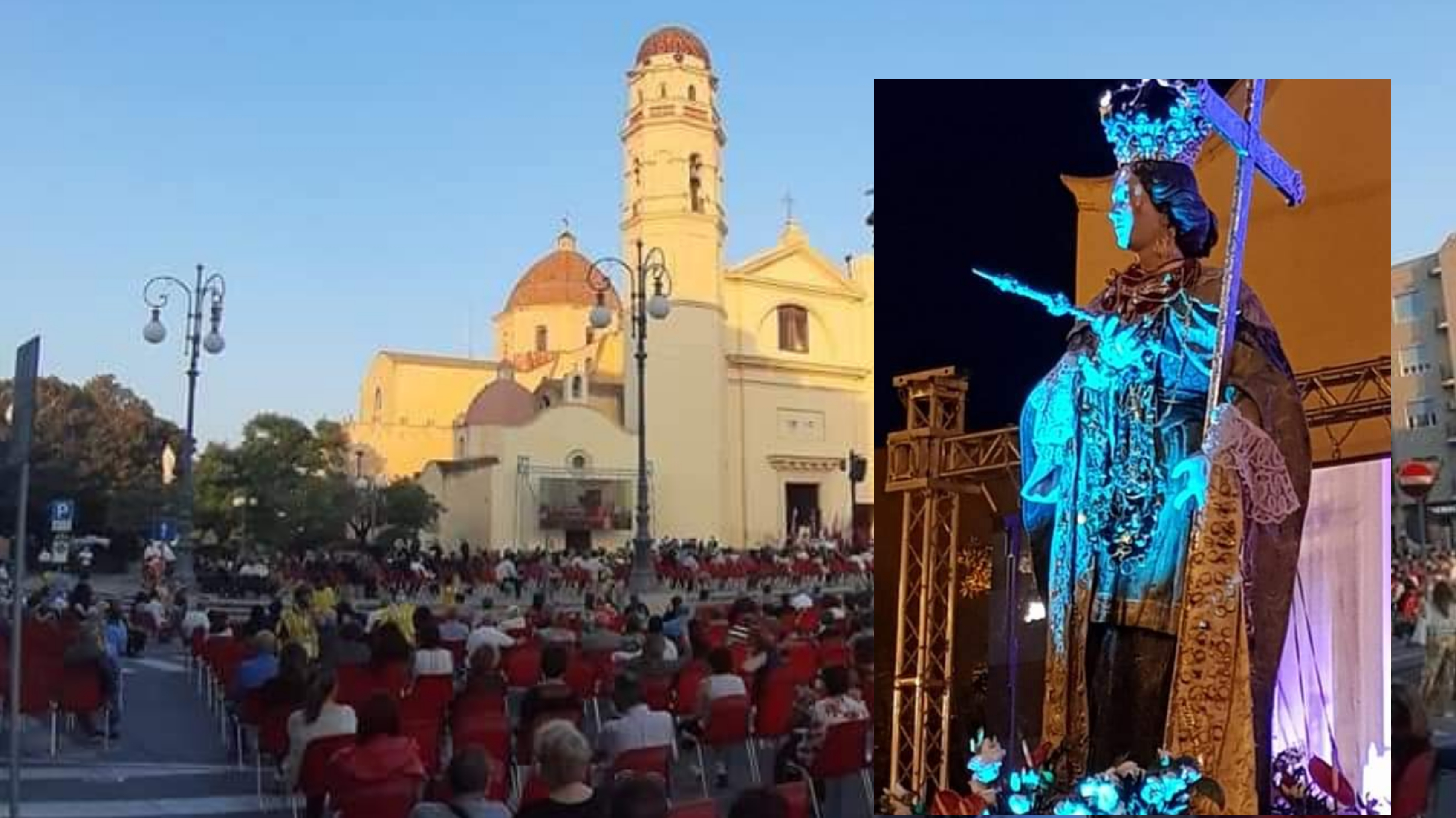Festa ridotta per Sant’Elena Imperatrice a Quartu, ma tanta devozione e partecipazione