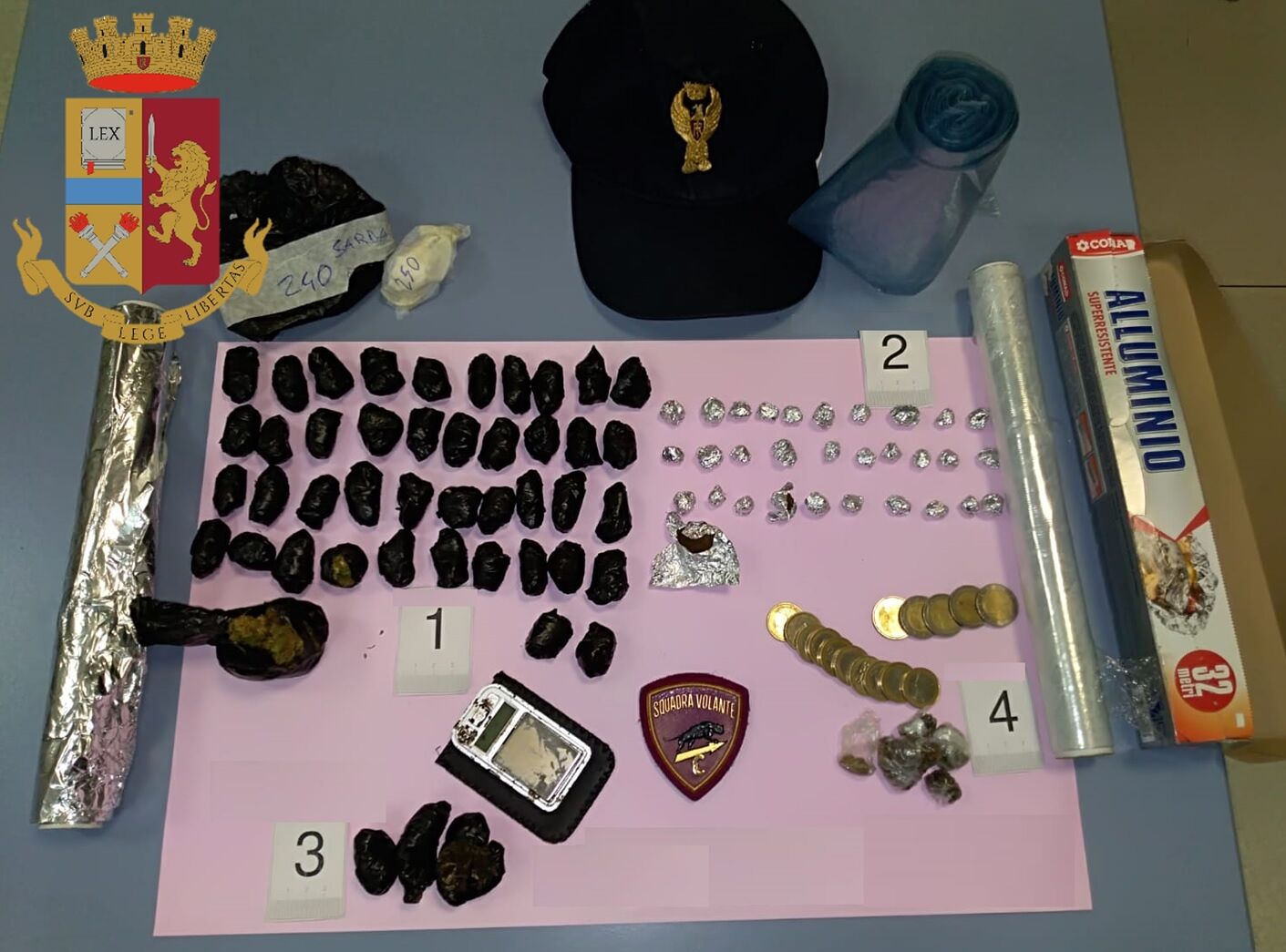 Nasconde la droga sotto terra, in arresto 24enne cagliaritano