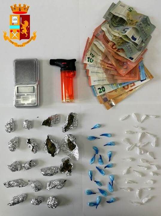 Un market di cocaina e marijuana in casa a Selargius, arrestato un 60enne