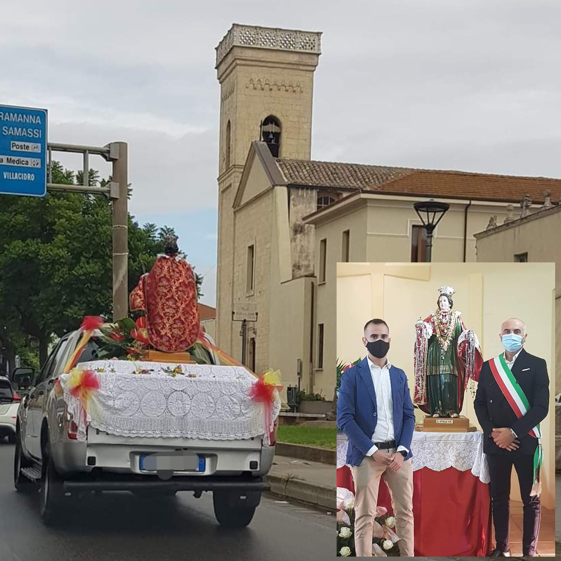 Emozione a Villasor per Santa Vitalia: “Il voto è stato sciolto”