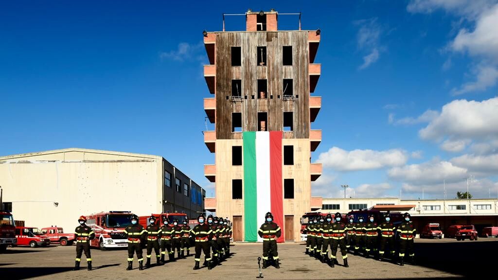 Cagliari, si è svolta la cerimonia di giuramento dell’88° corso Allievi Vigili del Fuoco