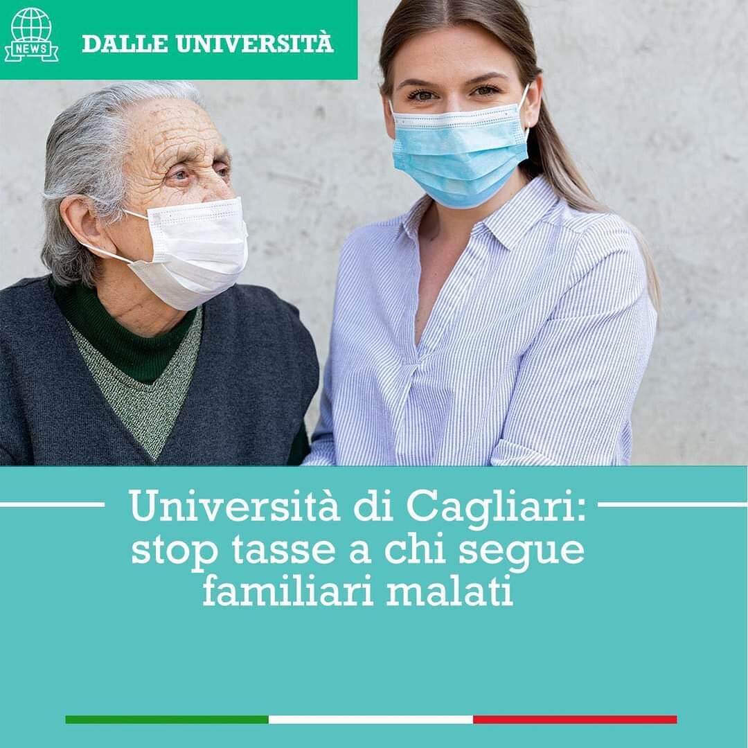 Cagliari, stop alle tasse universitarie per chi assiste un familiare malato