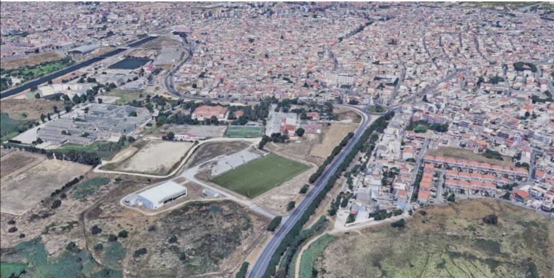 Monserrato, nuovo campo da calcio con maxi tribuna nell’ex aeroporto militare