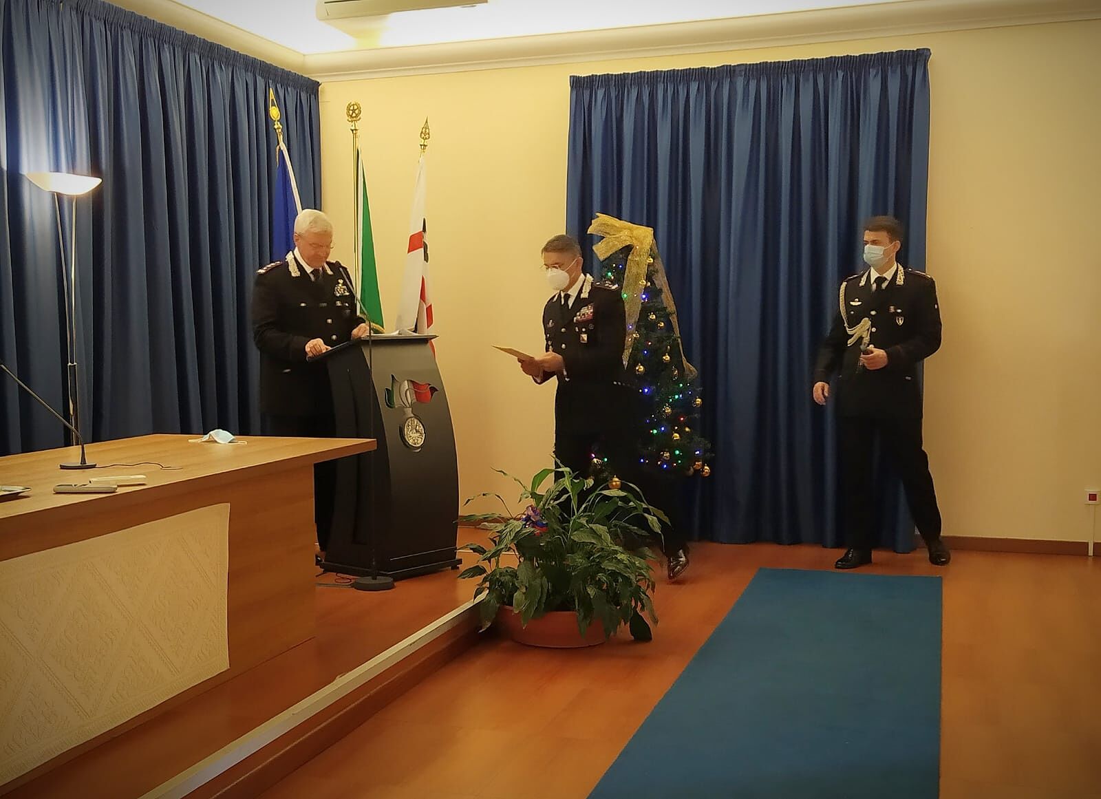 Cagliari, encomio solenne per i carabinieri impegnati durante l’emergenza Covid