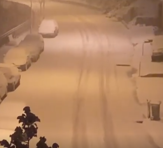 E neve fu, Desulo si sveglia imbiancata: lo spettacolare video