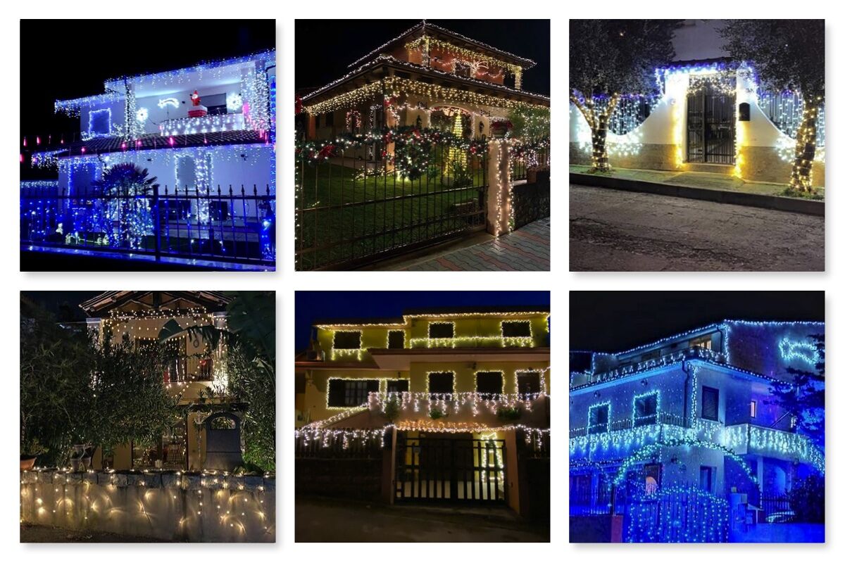 Concorso “Le più belle luminarie in Sardegna”: ecco le sei finaliste, via al voto