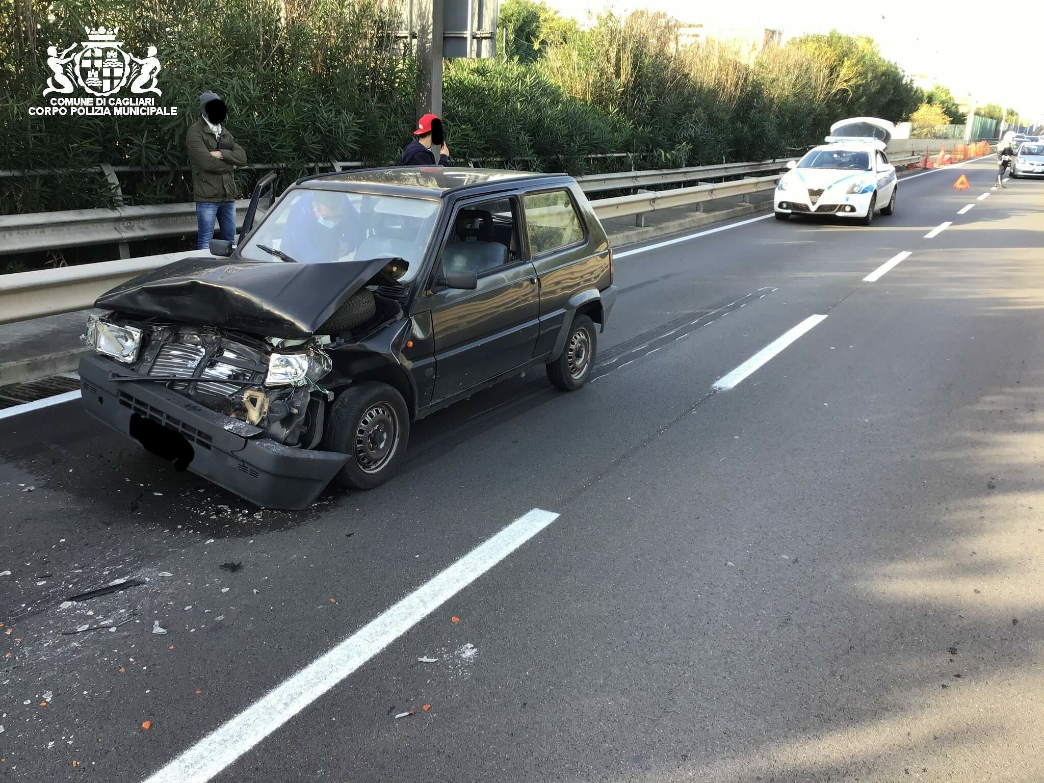 Incidente a Cagliari, tamponamento sull’asse mediano: una donna all’ospedale