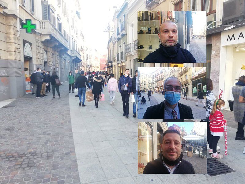 Cagliari, il 2020 nero dei commercianti: “Strozzati tra lockdown e chiusure, pochi aiuti dallo Stato”