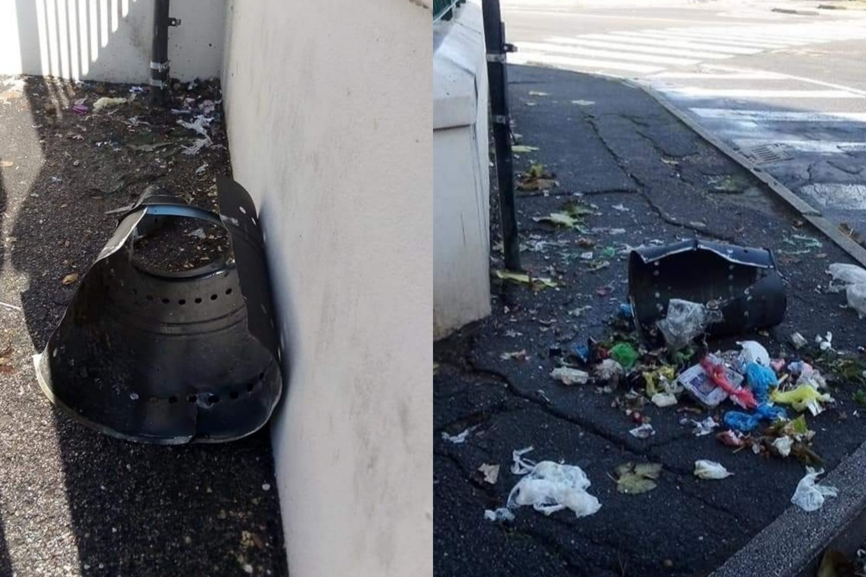Monserrato, botti di fine anno fatti esplodere dentro i cestini dell’immondizia