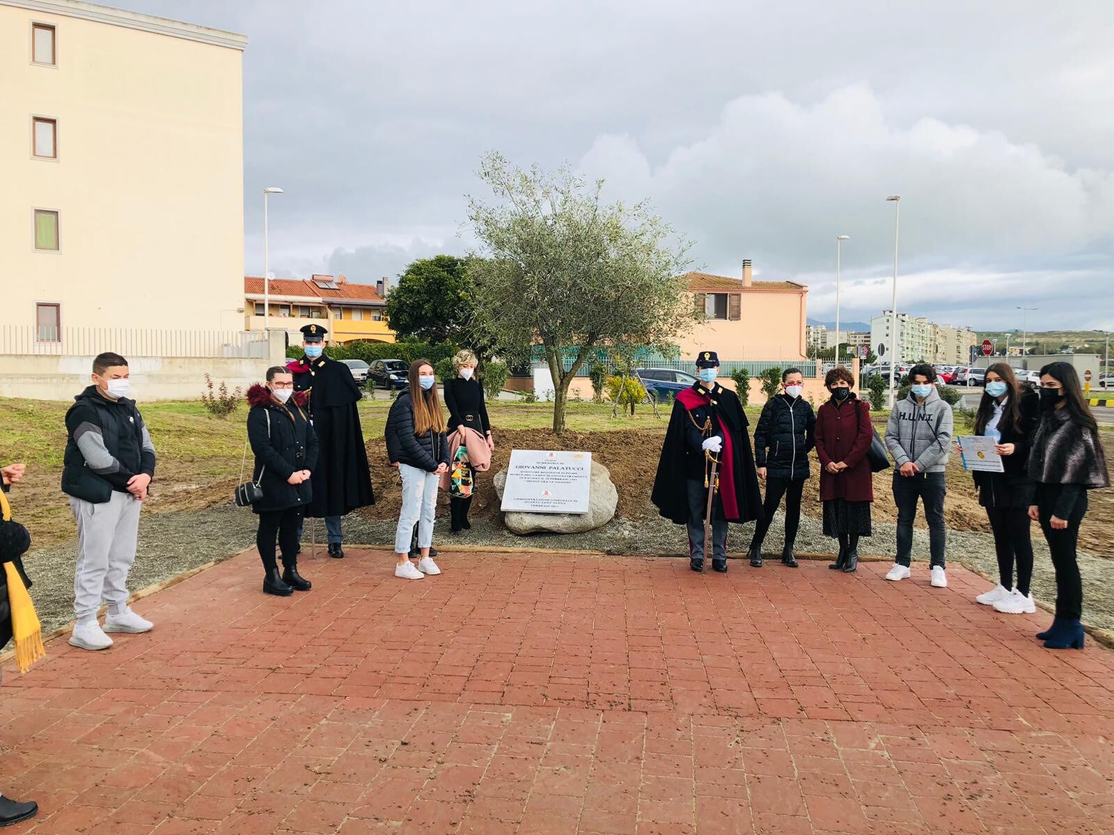 Quartu, un ulivo per ricordare il sacrificio del giovane Commissario Giovanni Palatucci