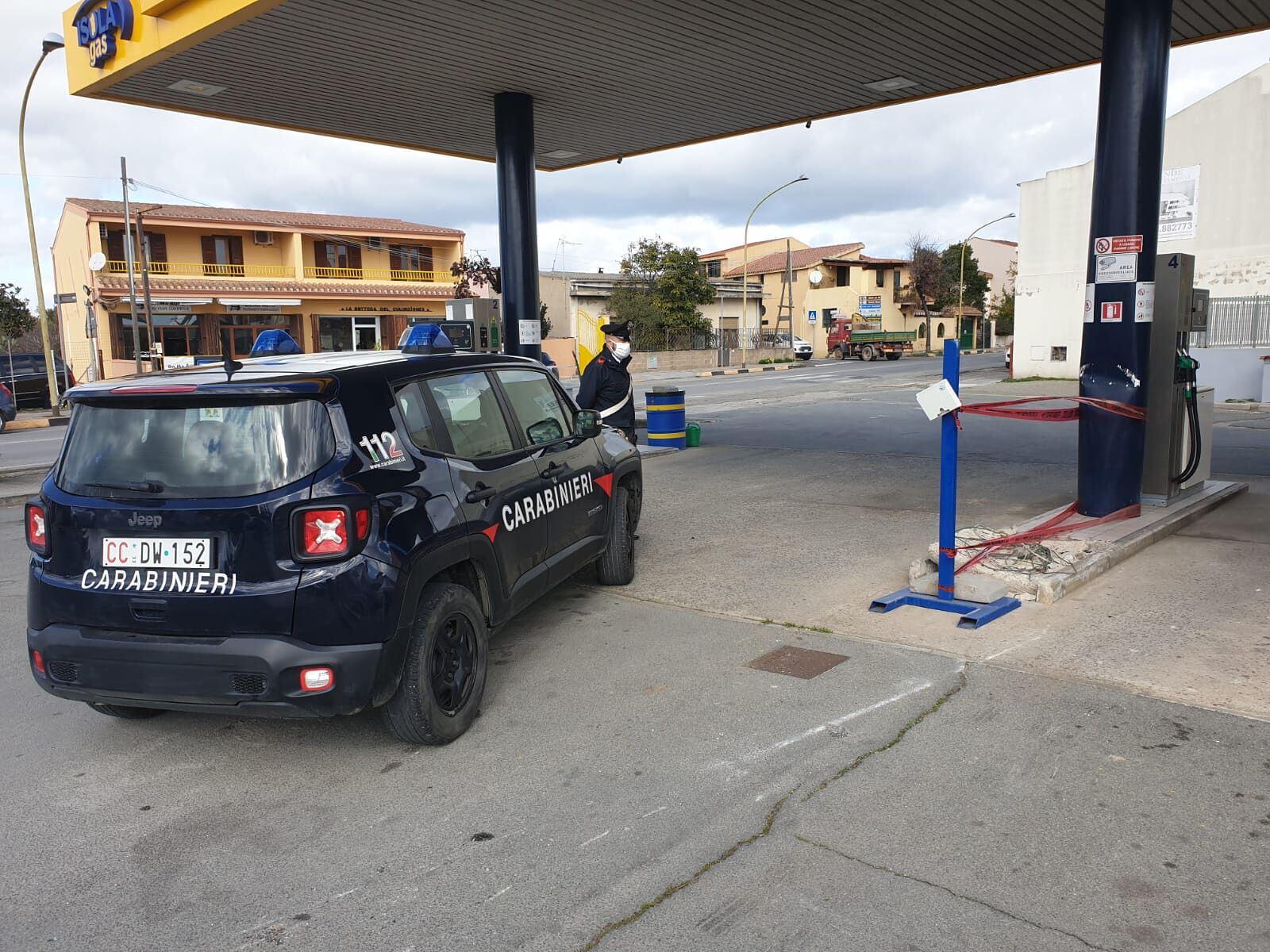 Settimo San Pietro, i ladri sradicano la colonnina del carburante self service: ricerche in corso