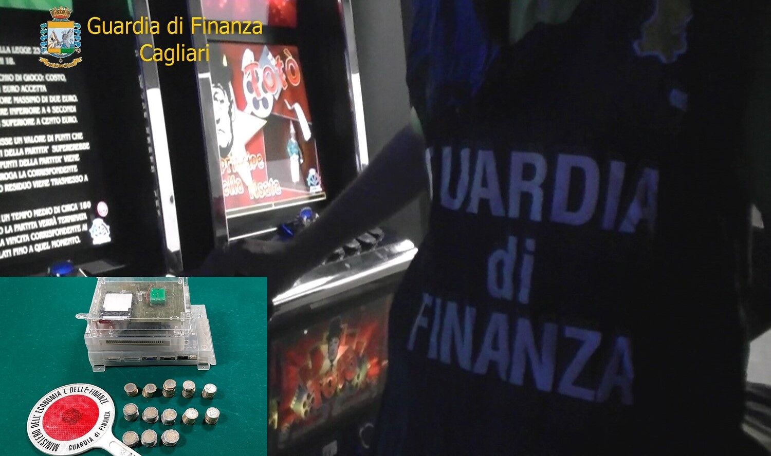 Capoterra, bevevano e giocavano a videopoker in un bar: scatta la chiusura e le multe