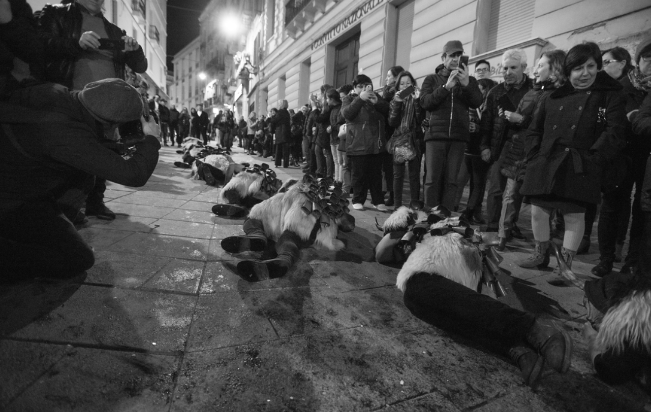Esposizione fotografica delle immagini del concorso “I volti e le maschere Cagliari 15 febbraio 2020”