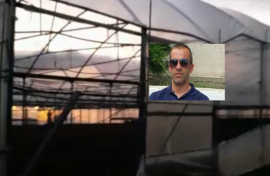 Sestu, la disperazione di un agricoltore: “Le mie serre distrutte da una tromba d’aria”