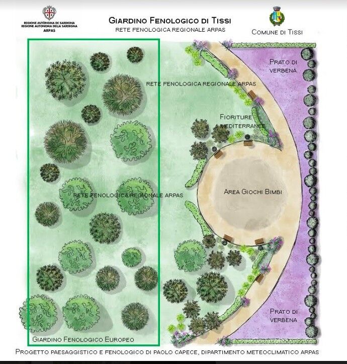 A Tissi il primo giardino fenologico del Nord Sardegna