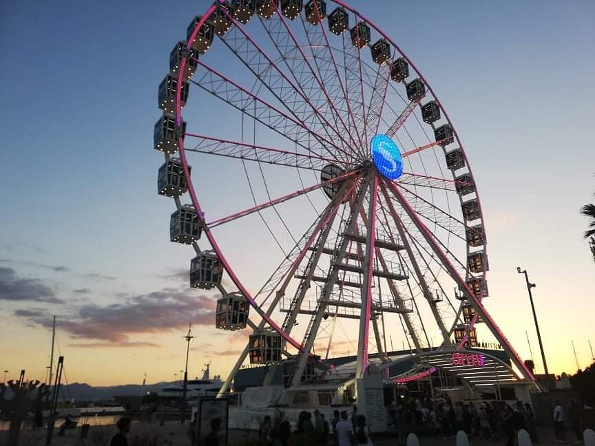 Cagliari, con la zona bianca riparte la ruota panoramica: “Contiamo di riaccenderla entro marzo”