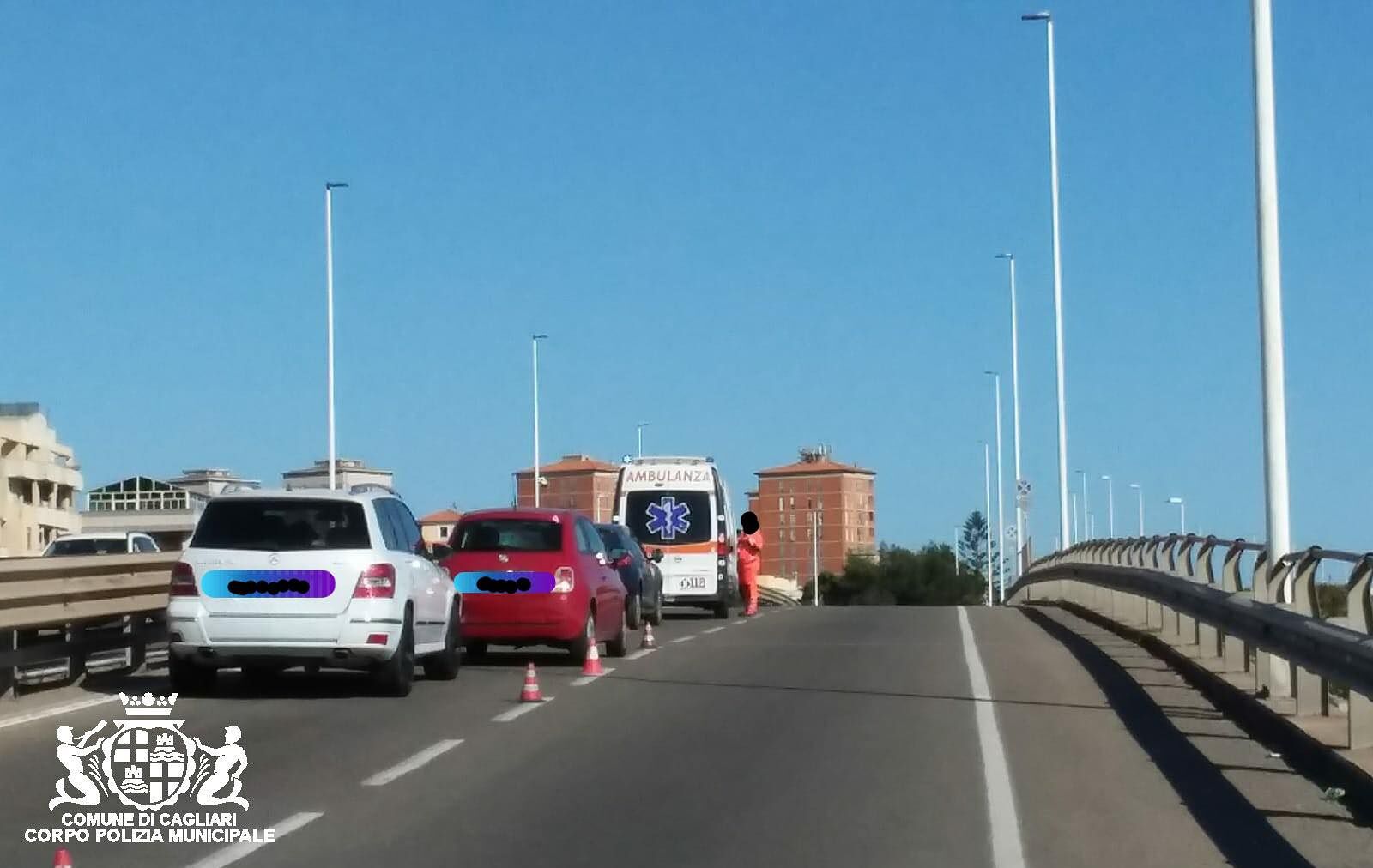 Tre incidenti nel pomeriggio sull’Asse Mediano: traffico in tilt