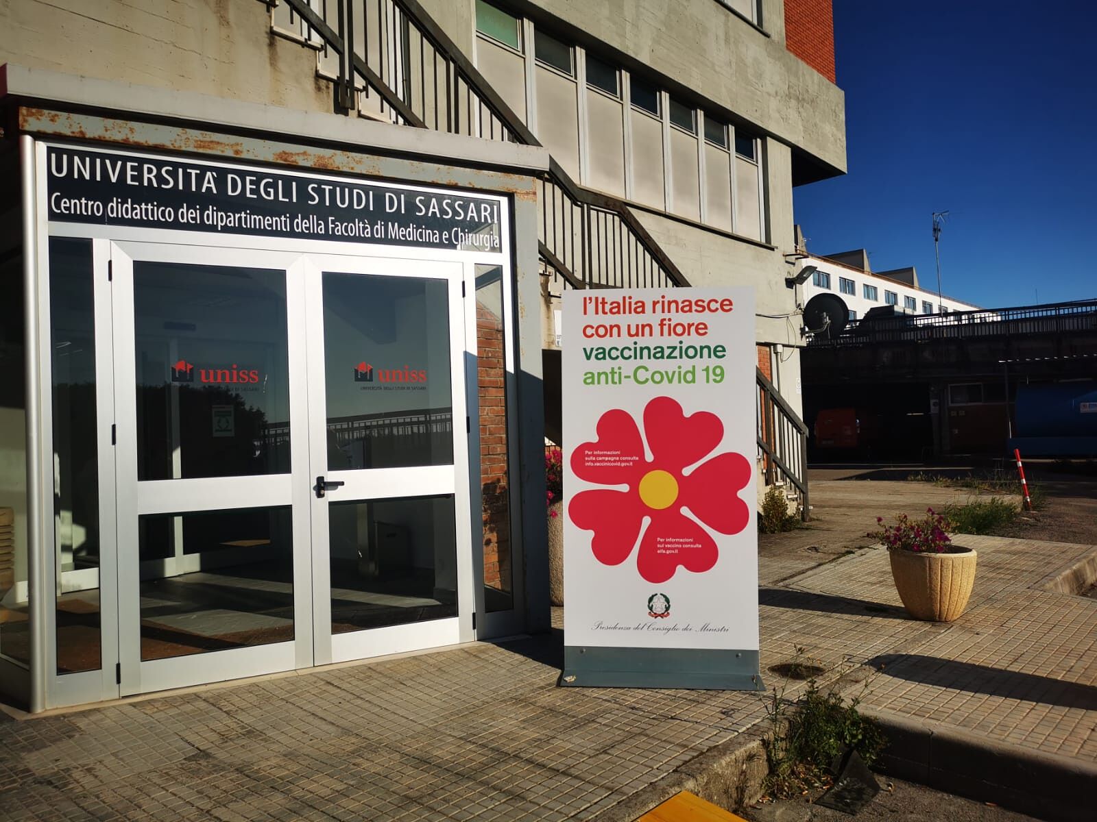 Aou Sassari, apre un nuovo centro vaccini: sarà attivo da domani
