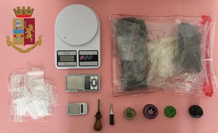 Assemini, la Squadra Mobile arresta due persone per possesso di droga