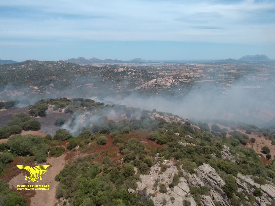 La piaga degli incendi non si placa in Sardegna: oggi 30 roghi, elicotteri in azione in 8 paesi