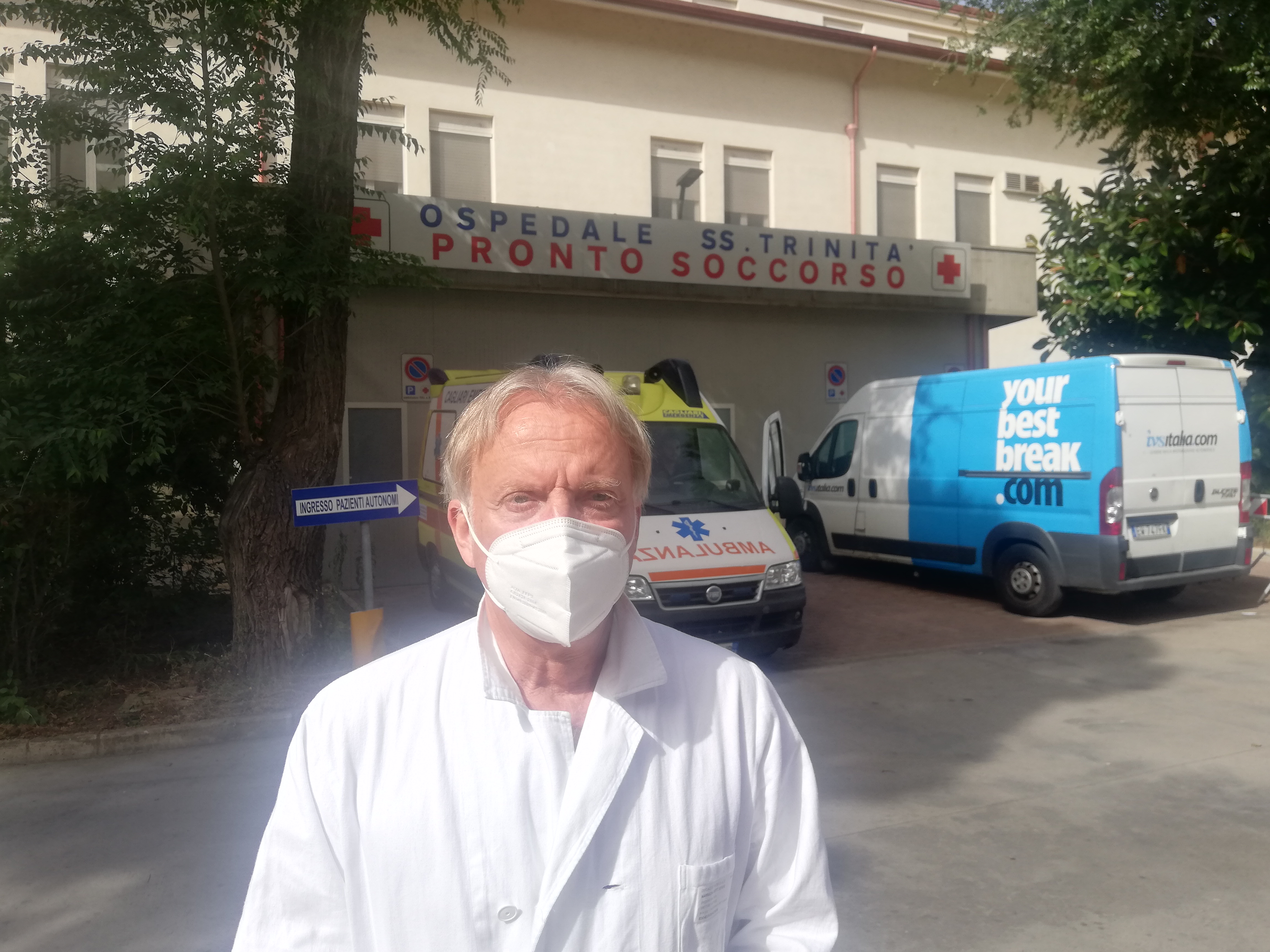 A Cagliari 18 positivi al Covid ricoverati: ”Tutti non vaccinati, è la prova che dobbiamo proteggerci”