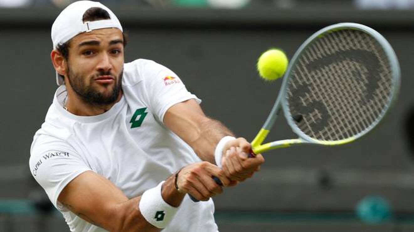 Storico Matteo Berrettini: è il primo tennista italiano che vola in finale nel magico prato di Wimbledon