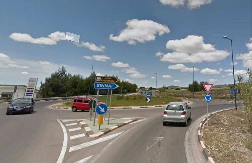 Nuovo look per la strada provinciale 15 e la rotatoria di Sienis a Sinnai
