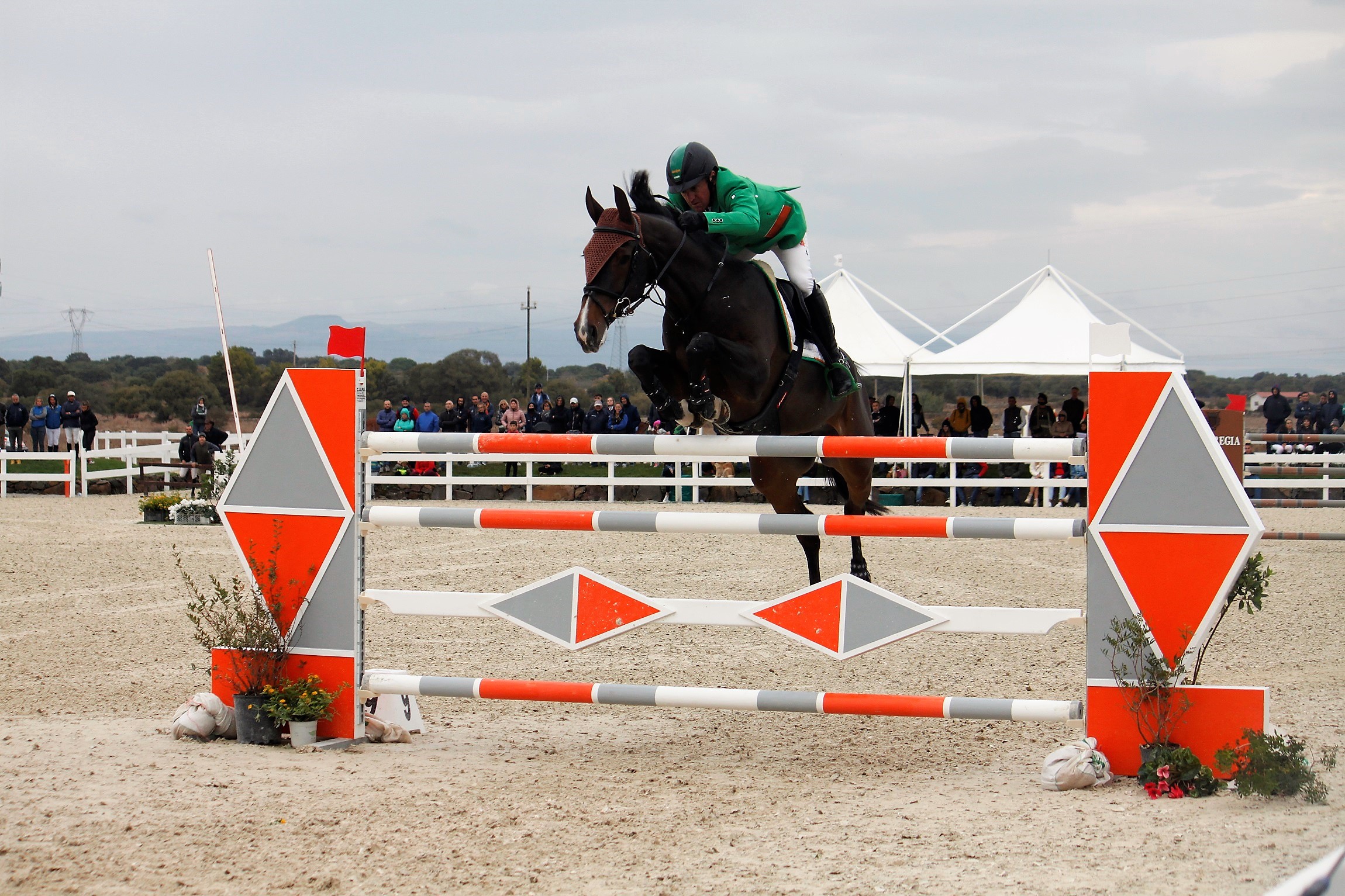 Salto Ostacoli: Gianni Govoni vince il Gran Premio a Tanca Regia