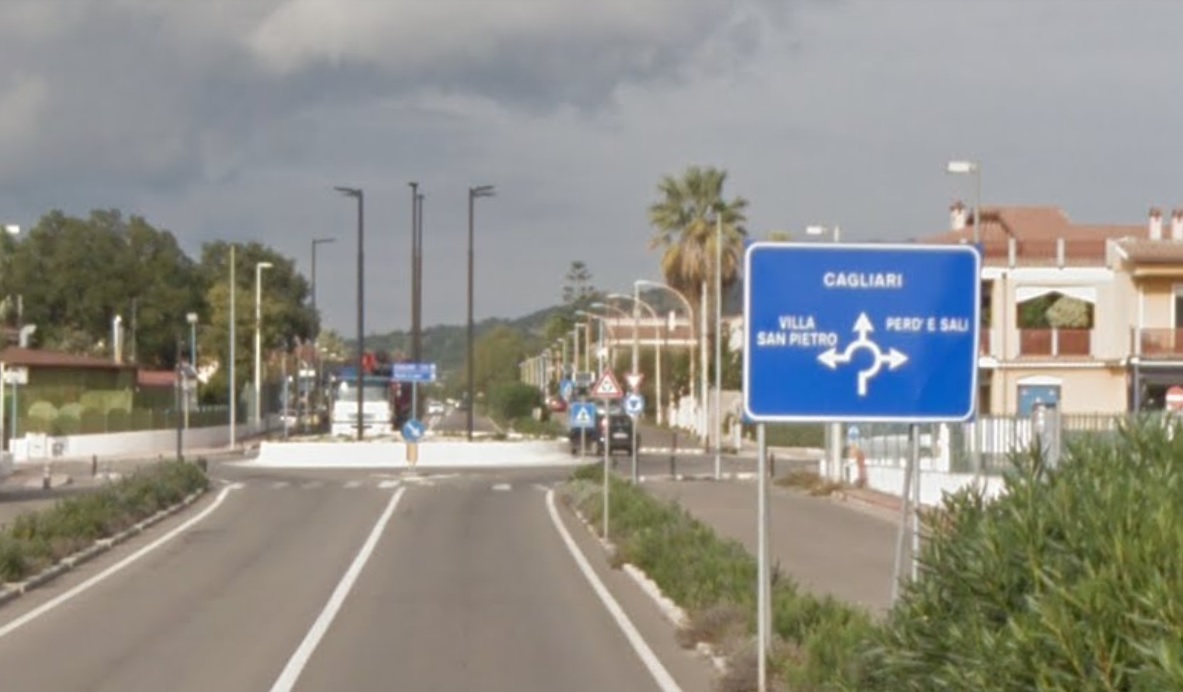 Villa San Pietro, drammatico incidente sulla Sulcitana: motociclista si schianta contro un Suv e muore