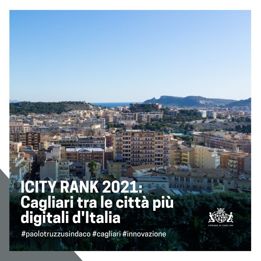 Città più digitali d’Italia: Cagliari al nono posto