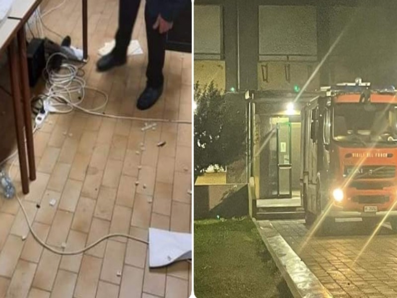 Uta, beccati i baby vandali che hanno devastato le scuole medie: sono tre alunni