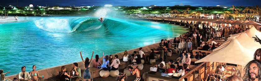 Cagliari, arriva il surf park al Poetto: una piscina con onde artificiali all’ex ippodromo