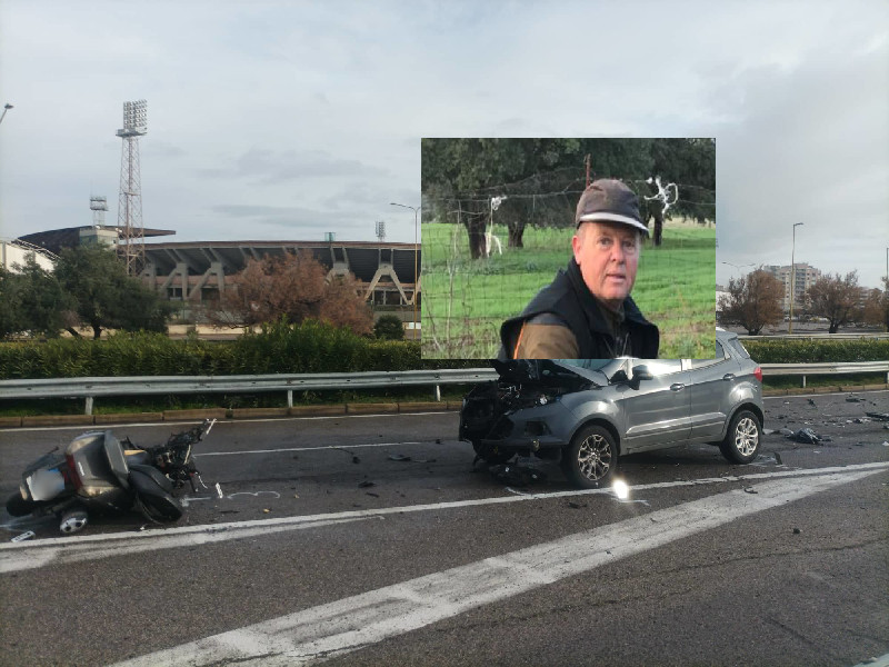 Lacrime per Massimo Mastromarino, ucciso a Cagliari da un’auto contromano: “Addio, grande armaiolo e cacciatore”