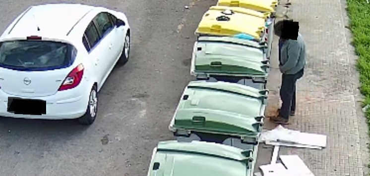 Decoro ambientale a Sassari, il 2022 apre con un boom di sanzioni grazie alle foto-trappole