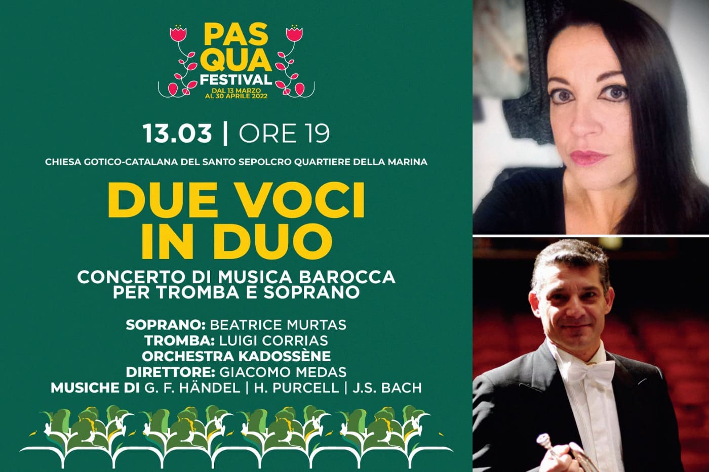 Cagliari, al via il Festival di Pasqua 2022