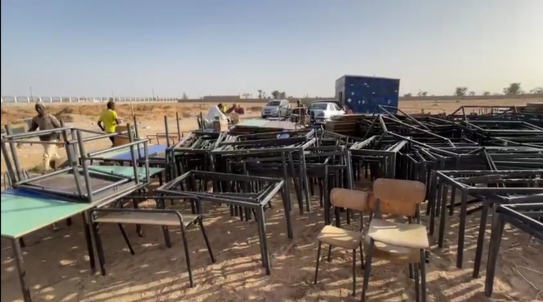 Monserrato, banchi e pc donati agli studenti del Senegal