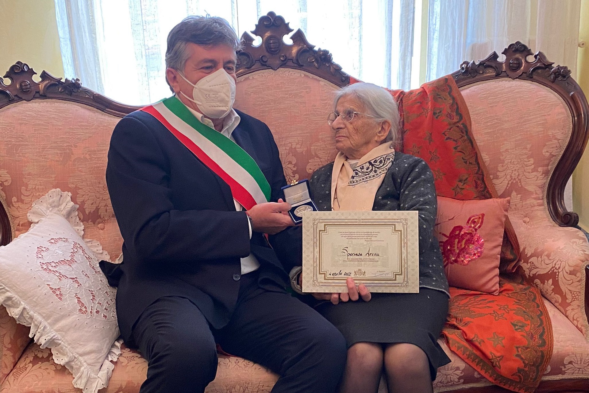 108 candeline per Speranza Aresu, la cagliaritana più longeva