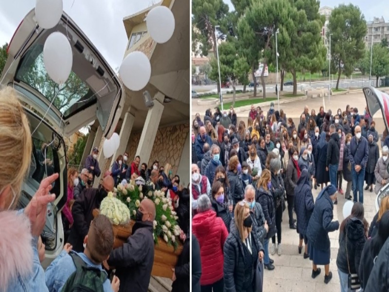 Palloncini e lacrime, Cagliari dice addio a suor Giuseppina Derudas: “Avevi la gioia negli occhi”