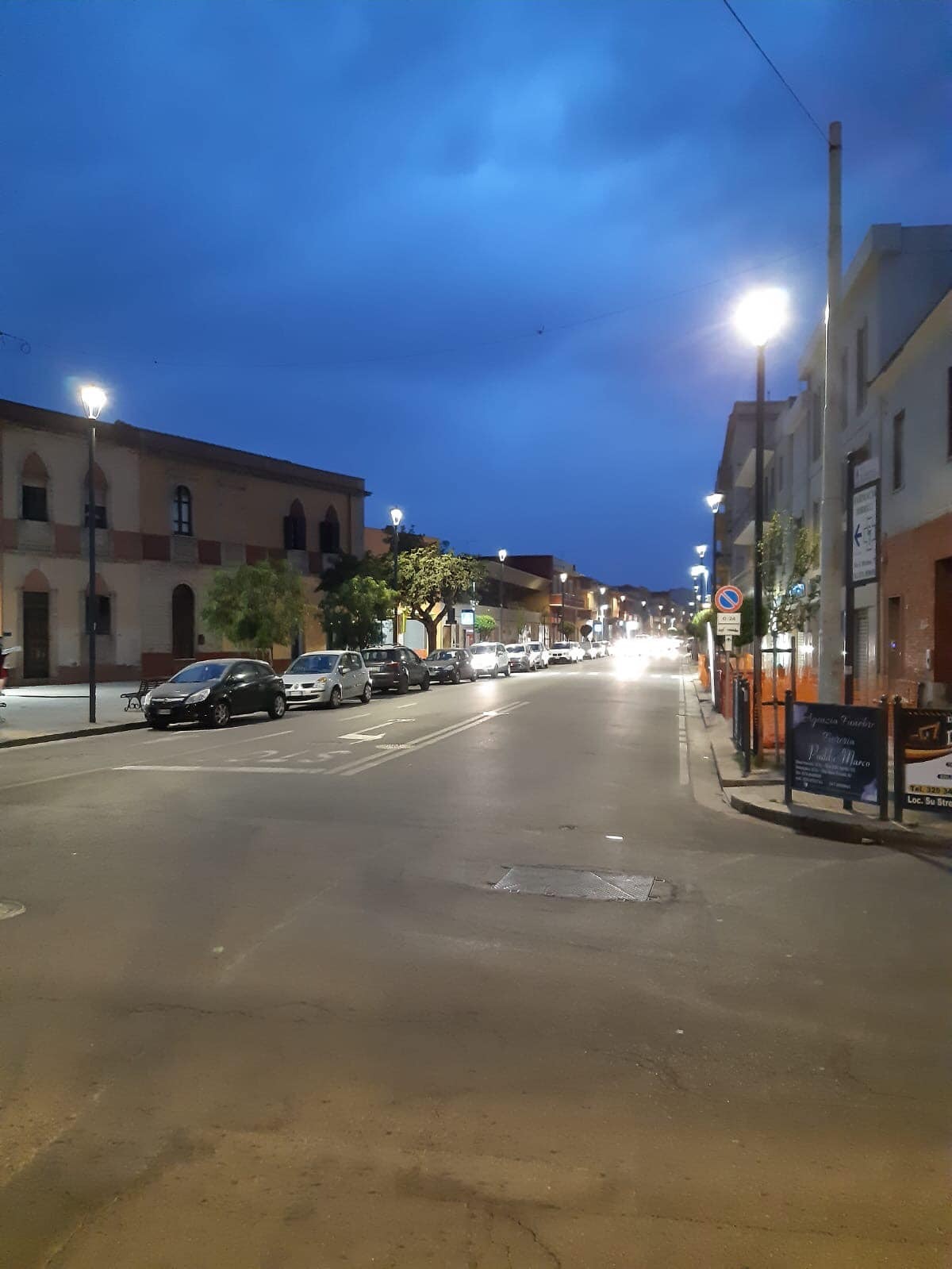 Nuova illuminazione a Selargius: torna la luce in via San Martino