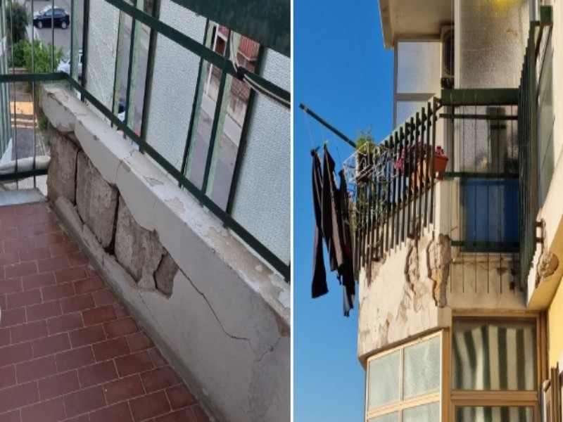 Cagliari, case devastate e abitanti furiosi in via Tintoretto: “Area intervenga subito”