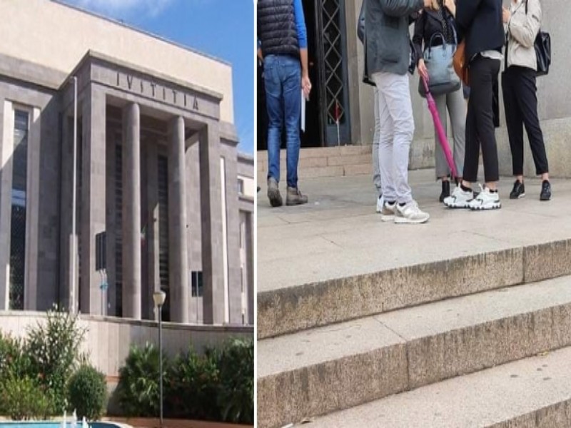 Cagliari, scatta l’allarme bomba al tribunale: ingressi sbarrati