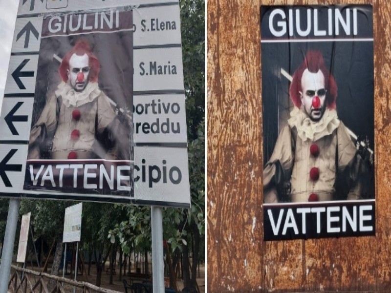 Da Cagliari a Dolianova, raffica di manifesti contro il presidente rossoblù: “Giulini vattene”