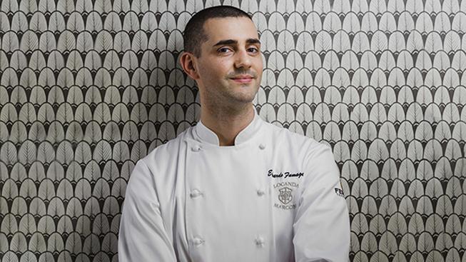 Edoardo Fumagalli torna all’Osteria del Forte di Palazzo Doglio