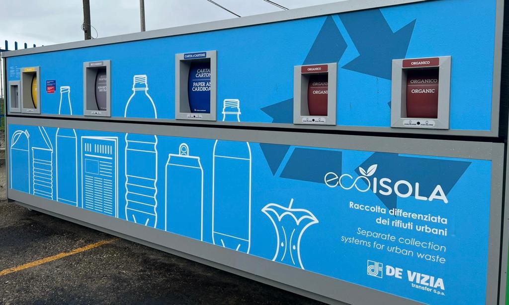 Quartu, a Flumini boom di rifiuti raccolti al centro ambientale mobile: “Raccolta differenziata al 75%”